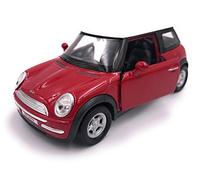 Toi-Toys Welly Voiture Miniature Mini Cooper, échelle 1:39 / L 12 cm, Rouge