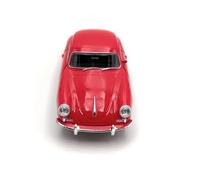 Toi-Toys Welly Voiture Miniature Porsche 356B, modèle Classique, échelle 1:39 / L 12 cm, Rouge