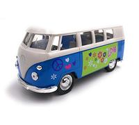 Toi-Toys Welly Voiture Miniature T1 Love Bus, échelle 1:39 / L 12 cm, Couleur aléatoire