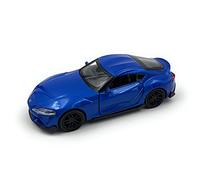 Toi-Toys Welly Voiture Miniature Toyota Supra, échelle 1:39 / L 12 cm, Bleue
