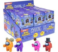 Toikido Lot de 18 figurines d'action Among Us compatibles avec des créatures fantastiques de 5 cm