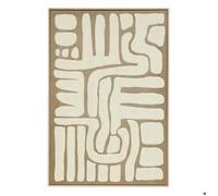 Toile 3D Marcella marron 60x90cm - Atmosphera createur d'interieur