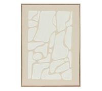 Toile 3D Ziad beige 50x70cm - Atmosphera createur d'interieur