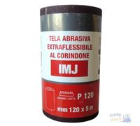Toile Abrasive Flexible En Corindon IMJ Mm 120 Rouleau MT 5 Grain 100