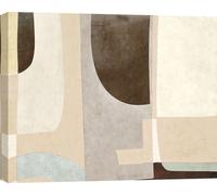 Toile, abstraction géométrique - Steve Roja, Double Fantasy - 120x90 cm