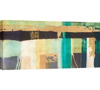 Toile abstraite moderne - Ludwig Maun, Songe d'une nuit d'été - 100x50 cm