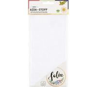 Toile Aïda, 500 x 490 mm, blanc