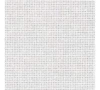 Toile Aïda 54 pts BLANC -(...) -