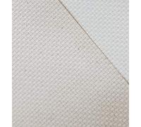Toile Aida en coton compté pour point de croix - 30,5 x 150 cm - 14 carats - Naturel-écru