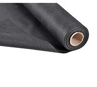 Toile anti-mauvaises herbes en non-tissé Voile de jardin 0,9 x 15 m 60 g/m² Noir