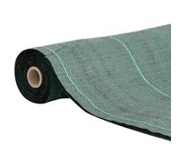 Toile anti-mauvaises herbes - Vert - 1,5 x 5 m - En polypropylène - Perméable à l'eau - Indéchirable - Respirante - Pour parterres surélevés, terrasse, jardins en pierre, parterres de graviers, pavés