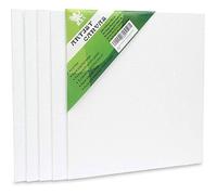 Toile Blanche Pour Peinture Acrylique Ou Huile-Lot De 5-Toiles À Peindre Avec Chassis En Bois De Pin-Tableau Vierge A Peindre-Form