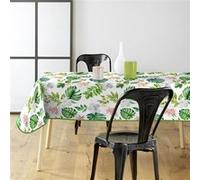 Douceur d'Intérieur - Nappe rectangulaire Baleares - PVC imprimé - 140 x 240 cm - Vert