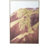 Toile colline dorée 80X120 cm - - Décoré - Tissu