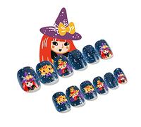 Toile d ' araignée Halloween Wear longueur moyenne mode manucure faux ongles gagner du temps porter presse sur les ongles enfant adulte faux ongles conseils courts
