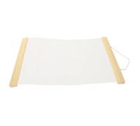 Toile D’artiste Blanche Double Face, Panneau 23,6x17,7 Pouces | Bois et Coton, Usage Scolaire et Atelier, pour Projets Créatifs Débutants, Couleur Blanche