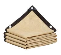 Toile D Ombrage À Oeillets Bâche Maille Respirante for Couverture Terrasse Pergola Jardin Écran Intimité Canopée Tissu Ombrage Plantes(3 * 5m)