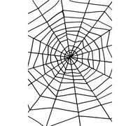 Toile D'araignée Halloween Noir