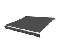 vidaXL Toile d'auvent Voile d'ombrage Anthracite 450x300 cm Protection soleil