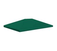 Toile de belvédère - vidaXL - 4 x 3 m - Imperméable - Polyester - Vert