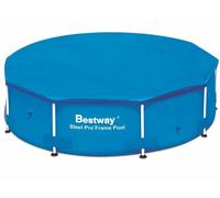 Toile De Couverture Bestway 58036 Protection pour Piscine Avec Cadre Rond Ø 305
