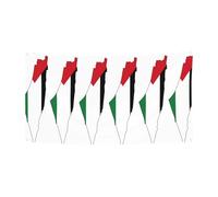 Toile de fond à suspendre avec drapeau de la Palestine - Décoration intérieure ou extérieure pour événements festifs