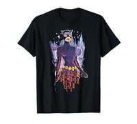 Toile de fond Batman Catwoman gothique gothique ville Halloween T-Shirt