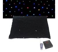 Toile de fond ciel étoilé LED avec télécommande, parfaite pour les fêtes, les bars, les événements - Créez une atmosphère magique avec facilité
