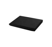 vidaXL Toile de fond Coton Noir 600 x 300 cm