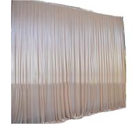 Toile De Fond De Mariage Décoration De Mariage, Grands Événements, Toile Fond, Rideau Fête, Tissu en Soie Glacée, Panneaux, Rideaux Suspendus(Pink1,H3xL3.0M)