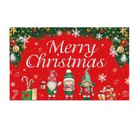 Toile de fond de Noël surdimensionnée de 180,8 x 119,3 cm, tissu à suspendre au mur pour salle de classe et festival, nappe de Noël multifonction