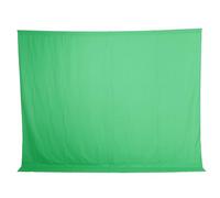 Toile de Fond d'écran Vert pour Photographie, Grande Feuille de Fond d'écran Vert virtuel pour réunion de Photographie en Streaming 3x2.5M