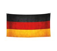 Toile de fond d'intérieur imprimée drapeau de l'Allemagne, grande bannière pour joyeux Noël à suspendre pour les fêtes de fin d'année