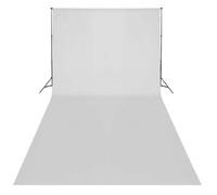 Toile de fond en coton blanc 600 x 300 cm - Toile de fond pour photographie, studio et vidéo - Léger, infroissable et de qualité supérieure - Parfait pour les photographes professionnels et amateurs