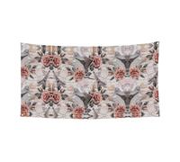 Toile de fond imprimée Tour Eiffel de Paris (180 cm x 90 cm) Parfaite pour les fêtes, bars et décorations extérieures