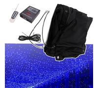 Toile de fond LED ciel étoilé universelle, décoration de photographie pour mariage et fête, 2 x 3 m