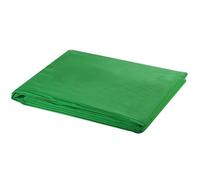 Toile de fond pour appareil photo Chroma-Key - 100 % coton - Film de fond vert pour photographie et vidéo professionnels - Léger et pliable - 300 x 300 cm