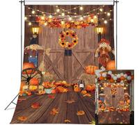 Toile De Fond Pour Photographie D'automne, 1,5 X 2,1 M, Feuille D'érable, Citrouille, Grange, Arrière-Plan D'automne, Fête Prénatale, Décorations De Fête D'anniversaire, Portrait A[Shy9292563]