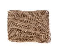 Toile de fond pour photographie de bébé en toile de jute avec couche en maille