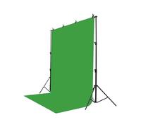 Toile de fond professionnelle Chromakey pour photographie et réunions virtuelles, idéale pour les séances de studio et les appels en ligne