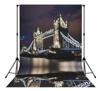 Toile de fond professionnelle Tower Bridge à Londres pour séance de portrait, utilisation en studio et décoration d'événement