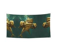 Toile de fond Thumbs Up pour événement, décoration de fête, parfaite pour les fêtes et célébrations 180 x 90 cm