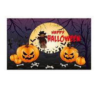 Toile de Halloween 180 x 110 cm Bannière Décorative Motif