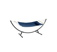 Toile De Hamac Matelassé Bleu Indigo Akio - Hespéride Multicolore