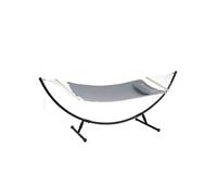 Hespéride - Toile de hamac matelassé Akio Gris Perle