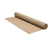 Toile de Jute teinte naturelle, 275 gr/m², rouleau 1 m x 10 m, La Cordeline CJN11C, pour jardinage, emballage ou bricolage