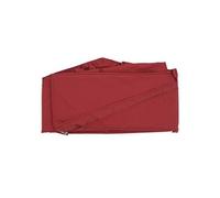 Mendler Toile de parasol Hwc-A96 8 baleines Ø3 m 220 g/m² Polyester Bordeaux Rouge