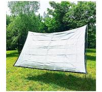 Toile de Protection Solaire en Aluminium 85% Toile Ombrage Serre Bâche de Protection Solaire, Voile Ombrage Ajourée Protection UV, Auvent Marquise Alu pour Serres Abris de Chien Réfléchissant ( Size :