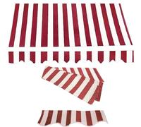 Toile de rechange de haute qualité (sans cadre), résistante aux UV pour auvents de terrasse, balcon, parasol et parasol d'extérieur (8,9 x 29,8 x 22,9 cm)