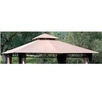 Toile de rechange Eden pour tonnelle 3 x 3 m avec ventilation, écru